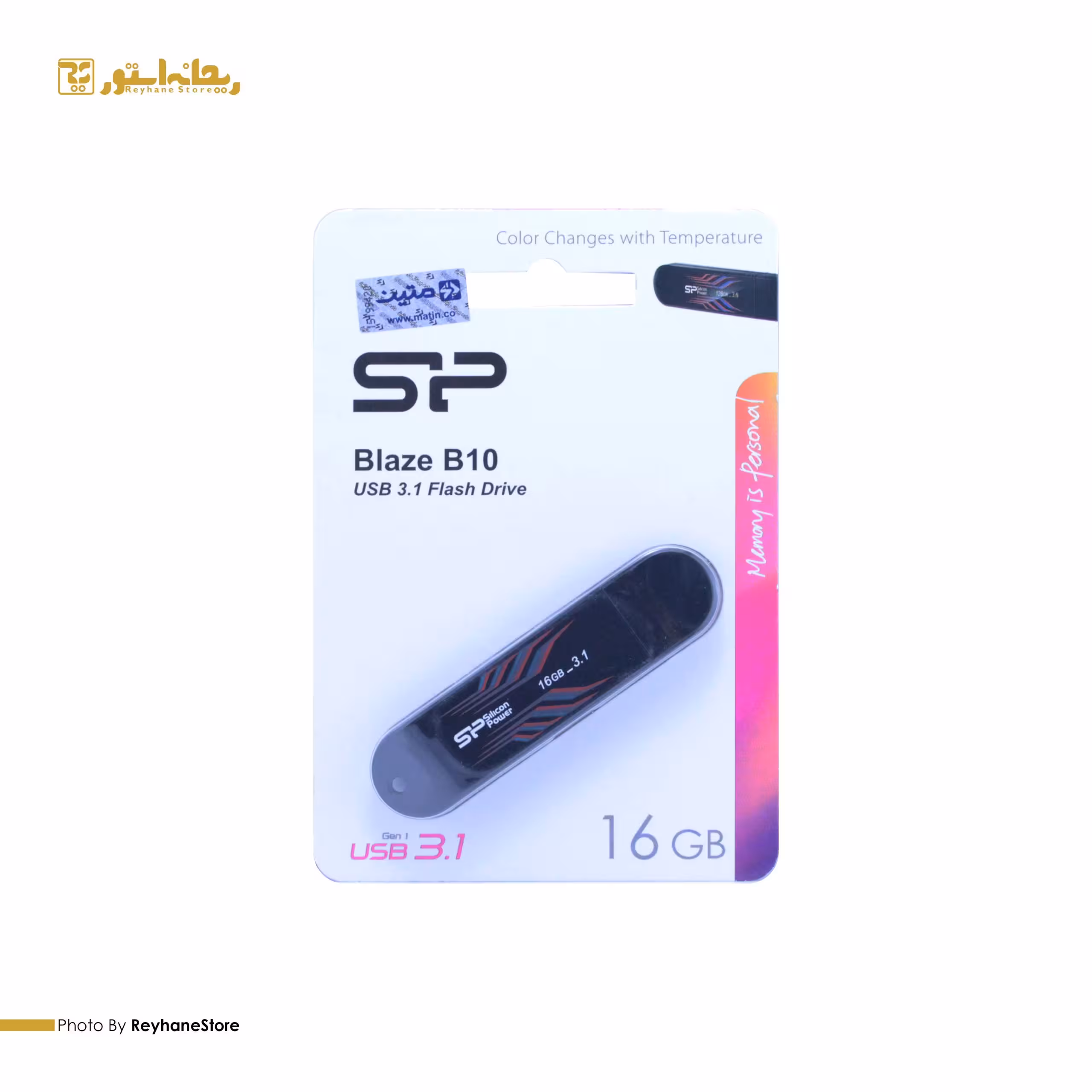 فلش مموری سیلیکون پاور Blaze B10 ظرفیت 16گیگابایت