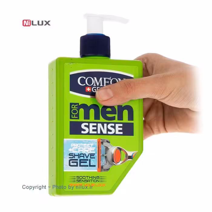 ژل اصلاح مردانه کامان مدل Sense حجم 260 میلی لیتر