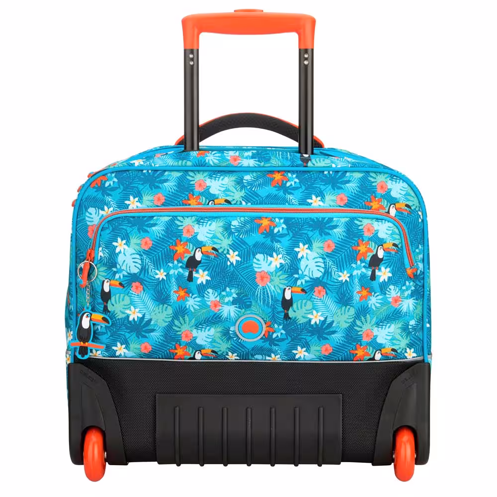 کوله پشتی چرخ دار مدرسه ای دلسی