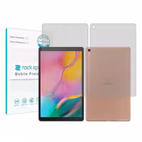 محافظ صفحه نمایش مات راک اسپیس مدل HyMTT مناسب برای تبلت سامسونگ Galaxy Tab A 10.1 (2019) به همراه محافظ پشت تبلت