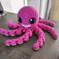 مدل سه بعدی اختاپوس بافتی (stl)