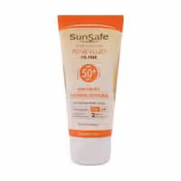 فلوئید ضد آفتاب فاقد چربی SPF50 سان سیف SUN SAFE ACNE SPF50 SUNBLOCK FLUID