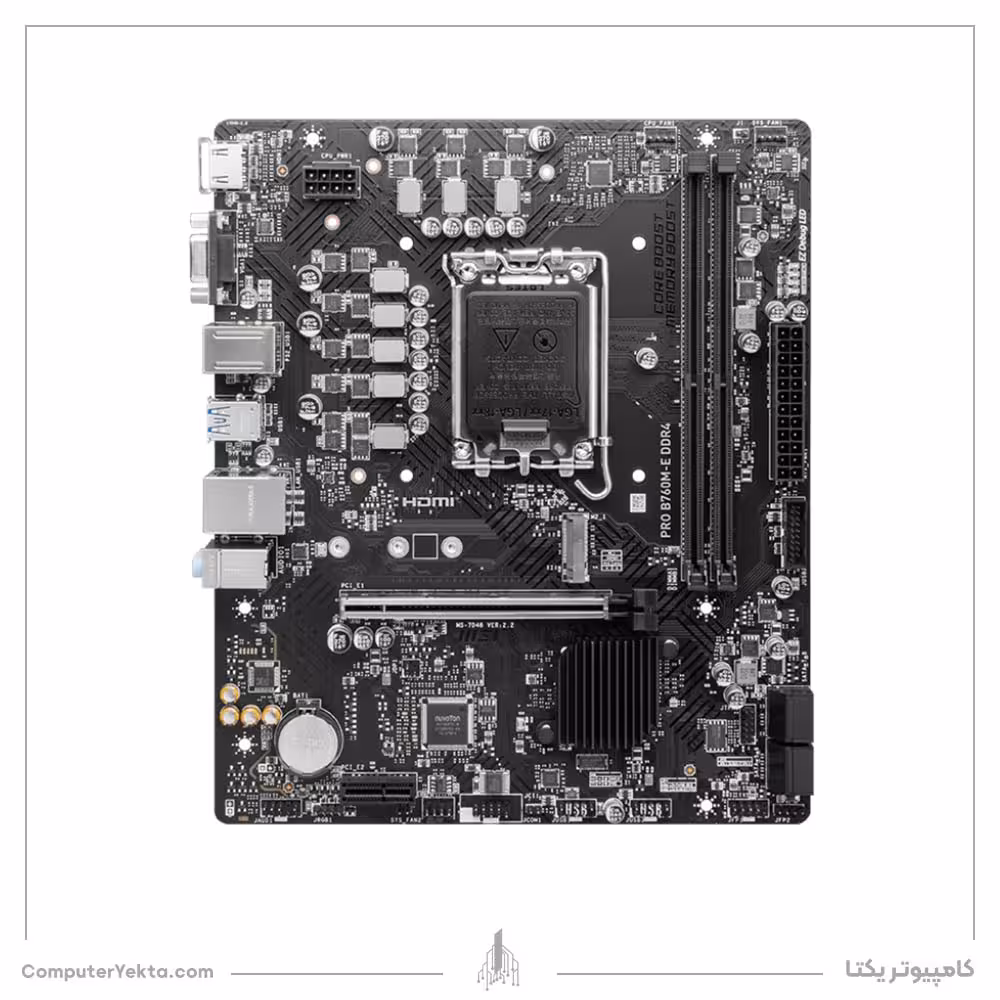 مادربرد MSI PRO B760M-E DDR4