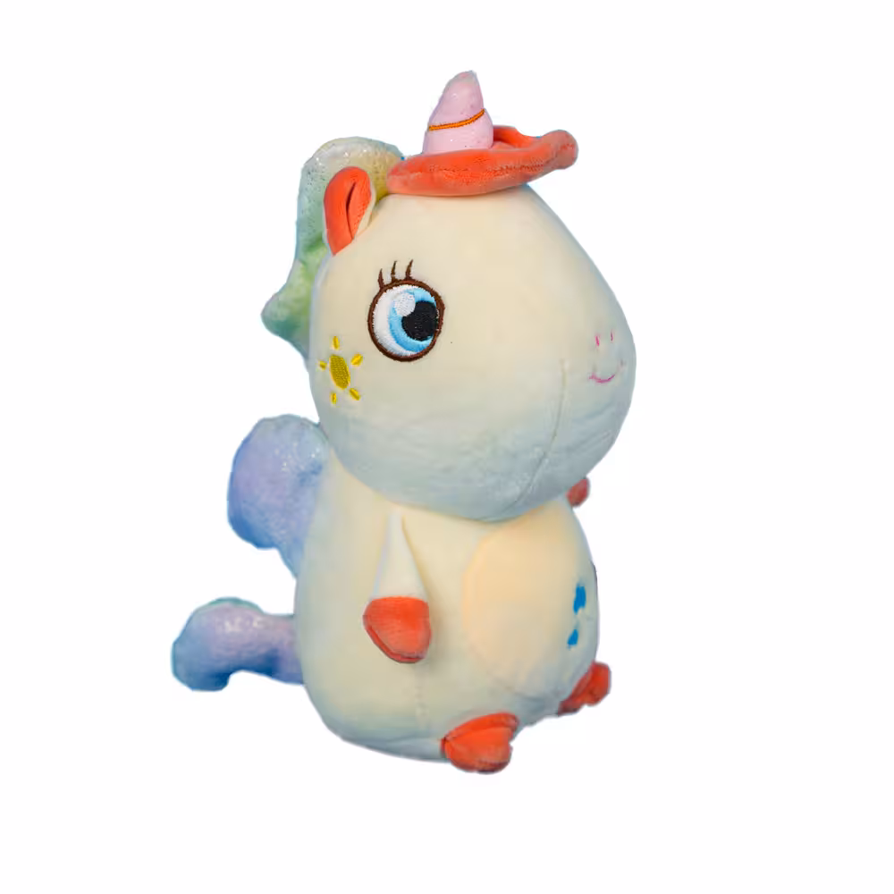 تک شاخ چشم عسلی کوچک Small honey eye unicorn 25cm