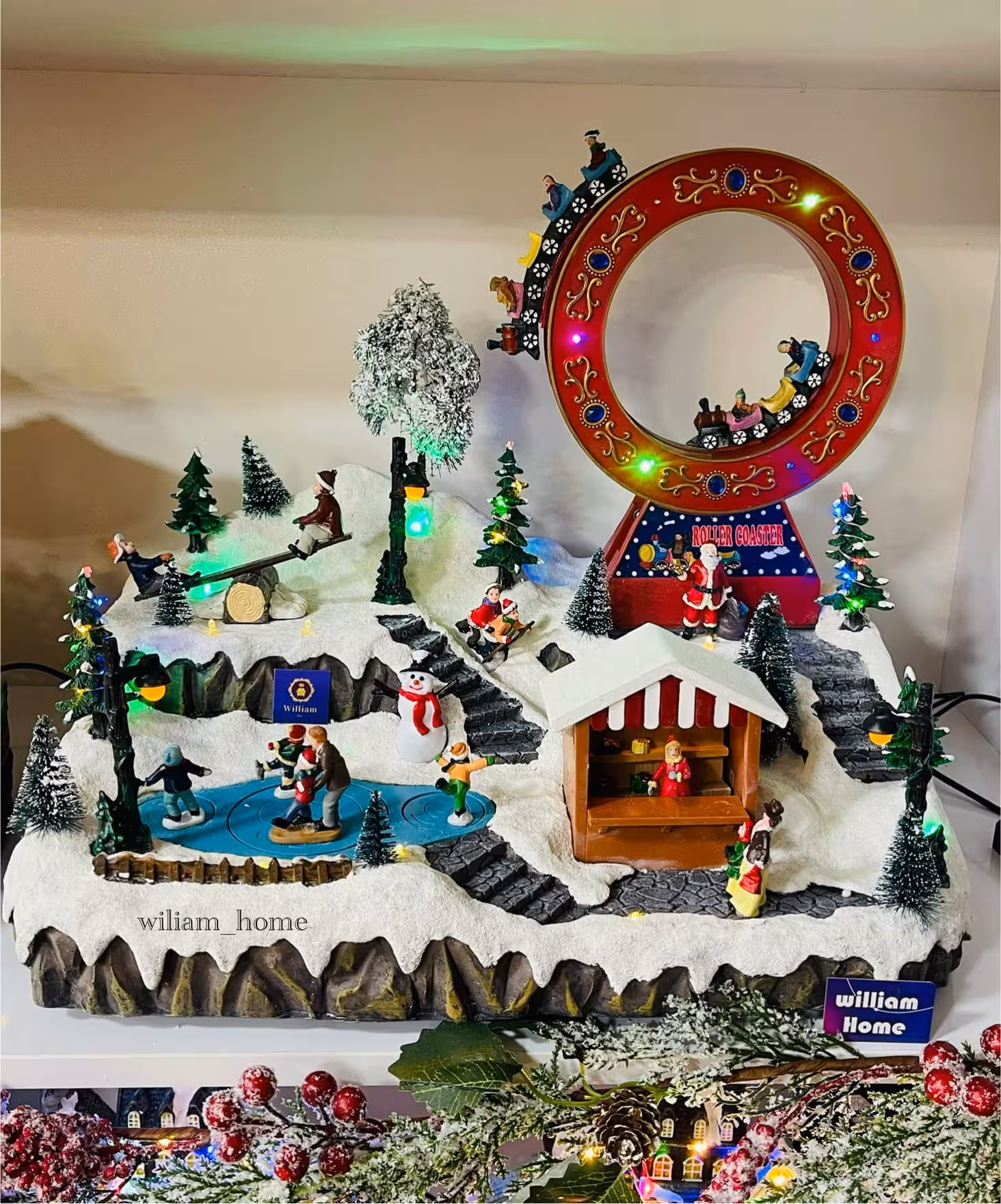 شهربازی موزیکال کریسمس (ترن هوایی) P