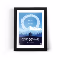 تابلو قاب گاد آف وار God of War
