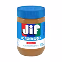 کره بادام زمینی رژیمی بدون شکر جیف (450 گرم) jif