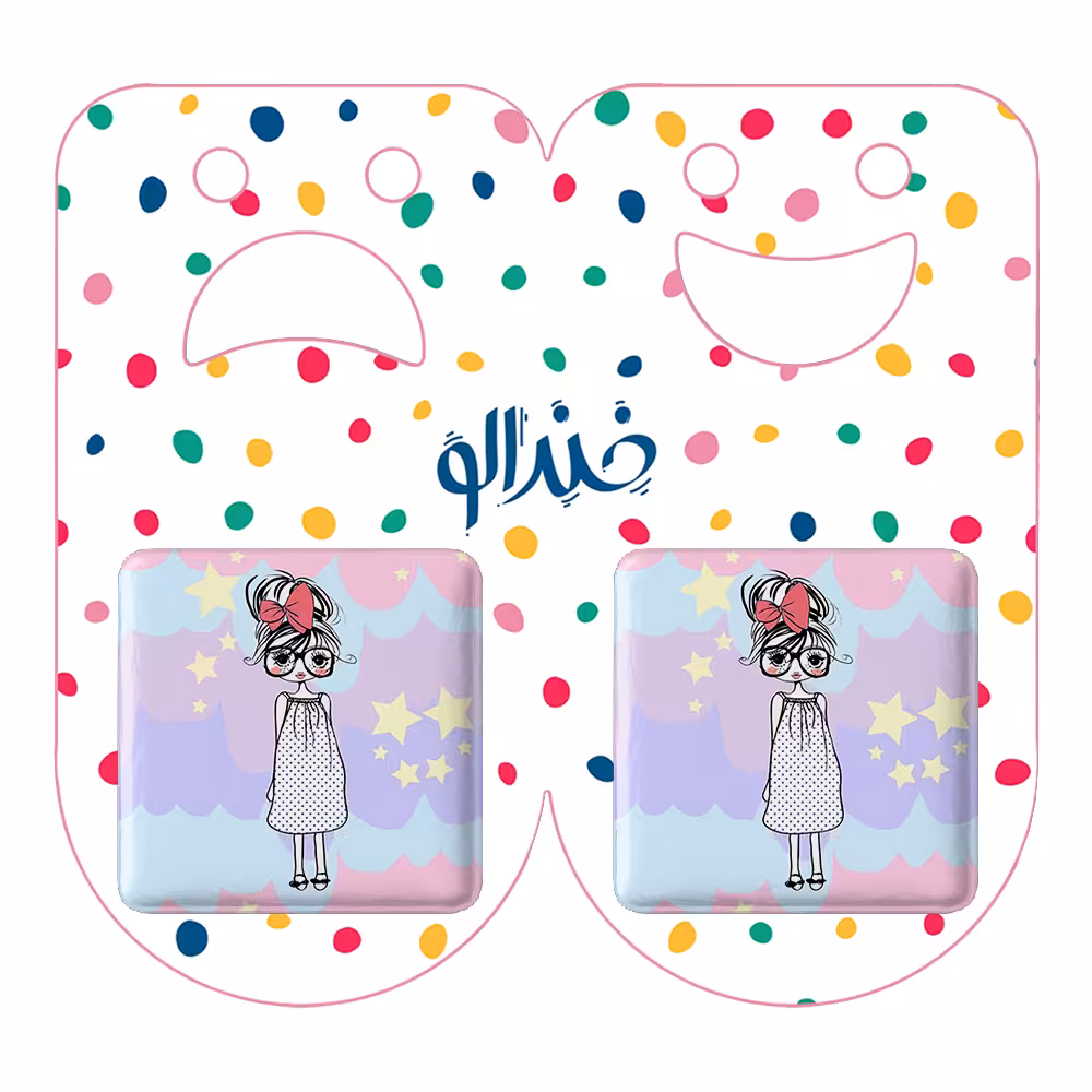 پیکسل خندالو مدل دخترونه کد 5492 به همراه مگنت