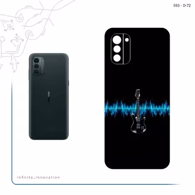 برچسب پوششی ماهوت مدل Electric Guitar مناسب برای گوشی موبایل نوکیا G21