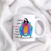 ماگ حس آمیزی طرح لیوان دهنی مدل شیرین بانو