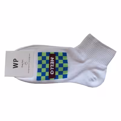 جوراب دبیلو پی مدل HELLO