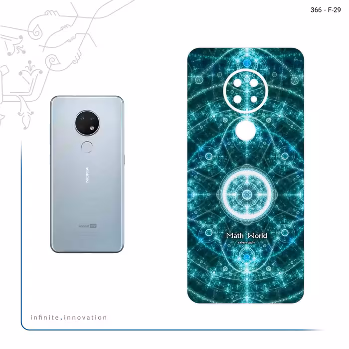 برچسب پوششی ماهوت مدل Mathematical Geometric Shape 4 مناسب برای گوشی موبایل نوکیا 6.2