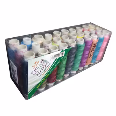 نخ خیاطی مهیاس مدل موج بسته 30 عددی