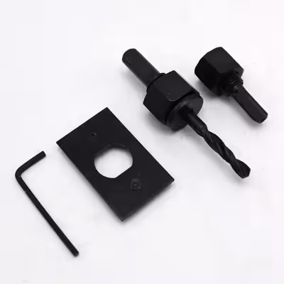 مته گرد بر چوب مدل بلک بول کد YP-CHOOB-MDF-018 سایز 19-127 میلیمتر مجموعه 18 عددی