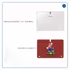 برچسب پوششی ماهوت مدل Super-Mario-Game مناسب برای تبلت سامسونگ Galaxy Tab S 10.5 2014 T800
