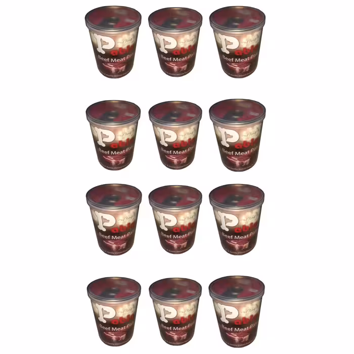 کنسرو سگ مدل پابلو گوشت خالص گوساله  وزن 4800 گرم بسته 12 عددی