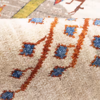 گبه دستباف چهار و نیم متری سی پرشیا کد 122348