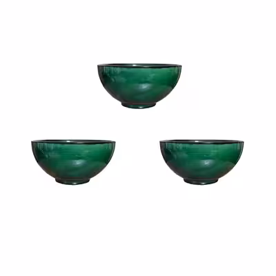 کاسه سفالی مدل ترشی خوری بسته 3 عددی