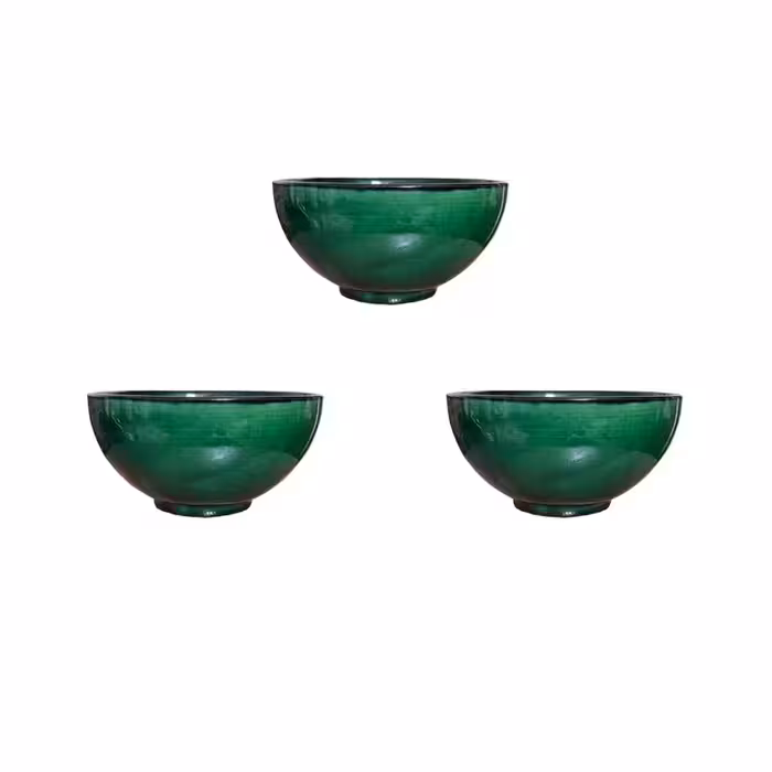 کاسه سفالی مدل ترشی خوری بسته 3 عددی