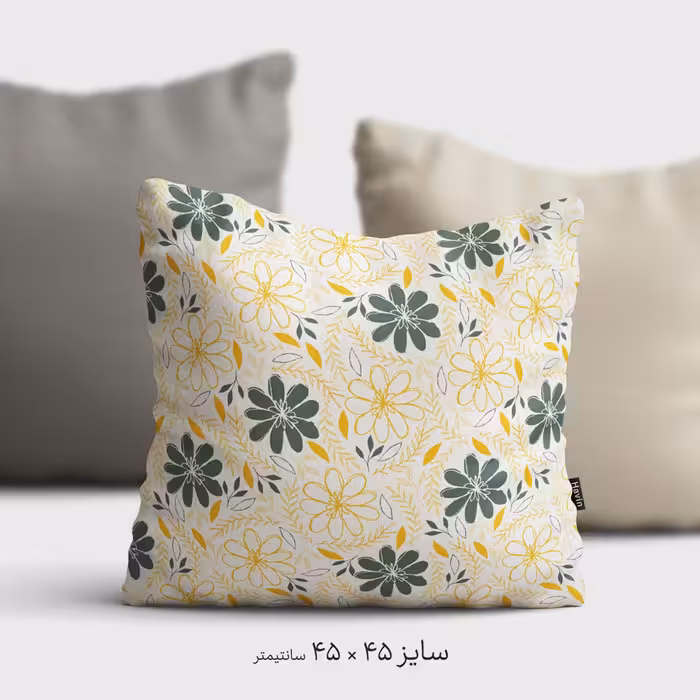 کاور کوسن هاوین طرح Flowers 