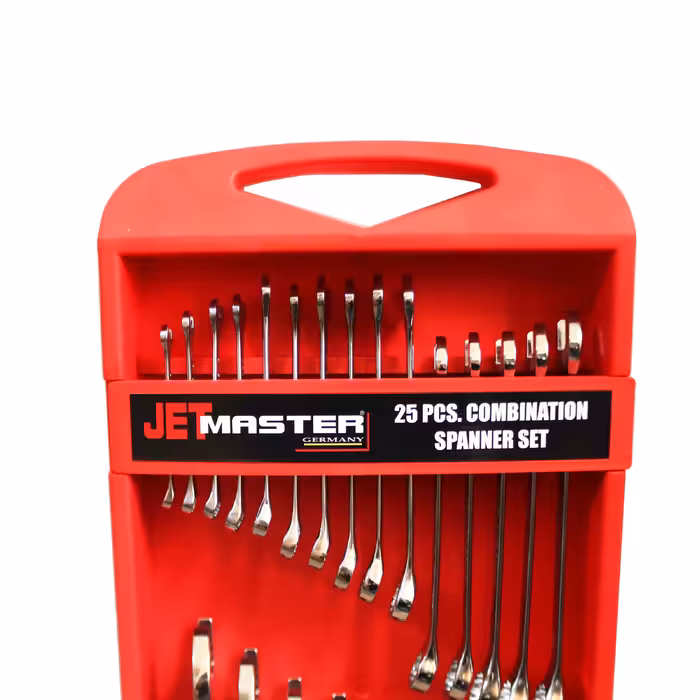 آچار یکسر تخت و یکسر رینگی جت مستر مدل YP-6-32MM  مجموعه 25 عددی