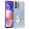 کاور طرح Olaf &amp; Big Hero مناسب برای گوشی موبایل سامسونگ Galaxy A23