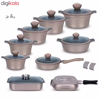 سرویس پخت و پز 20 پارچه جی فی نی کد 0004