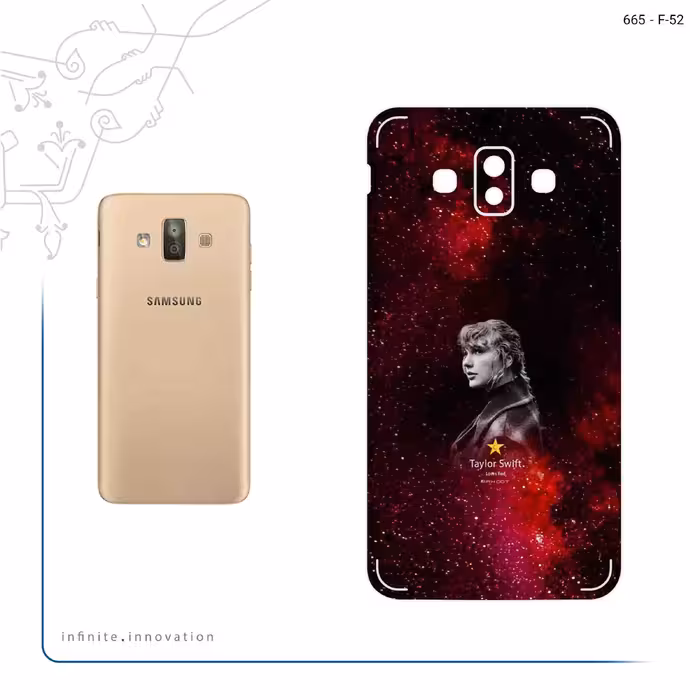 برچسب پوششی ماهوت مدل Taylor Swift مناسب برای گوشی موبایل سامسونگ Galaxy J7 Duo