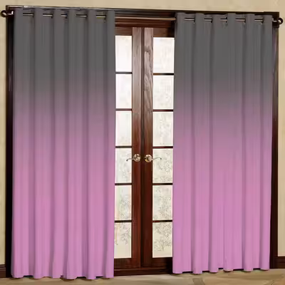 پرده مدل رنگی  هازان پانچی کد 1 سایز 280x140 سانتی متر