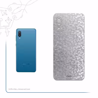 برچسب پوششی ماهوت مدل Silver-Silicon مناسب برای گوشی موبایل سامسونگ Galaxy M02