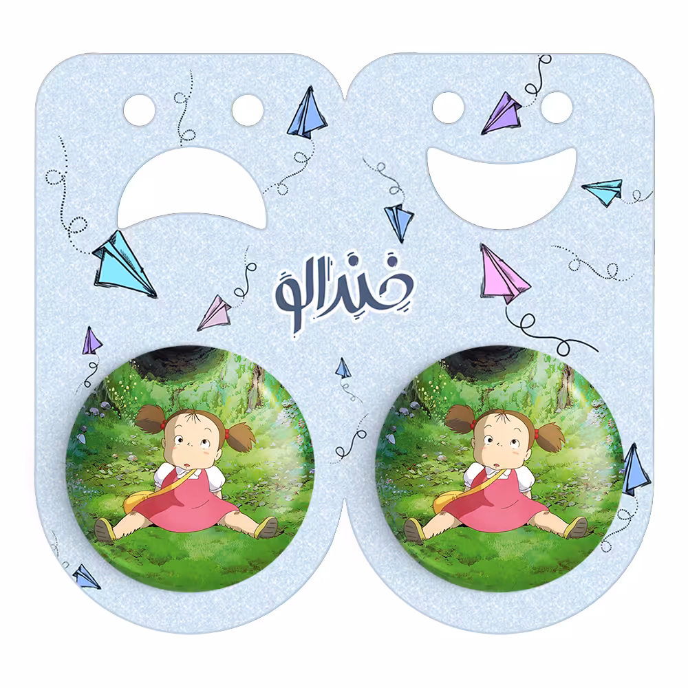 پیکسل خندالو مدل انیمه توتورو کد 4546 به همراه مگنت