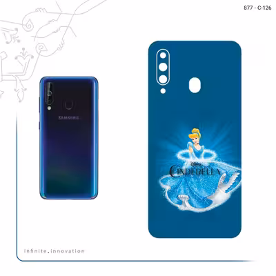 برچسب پوششی ماهوت مدل Cinderella مناسب برای گوشی موبایل سامسونگ Galaxy A60