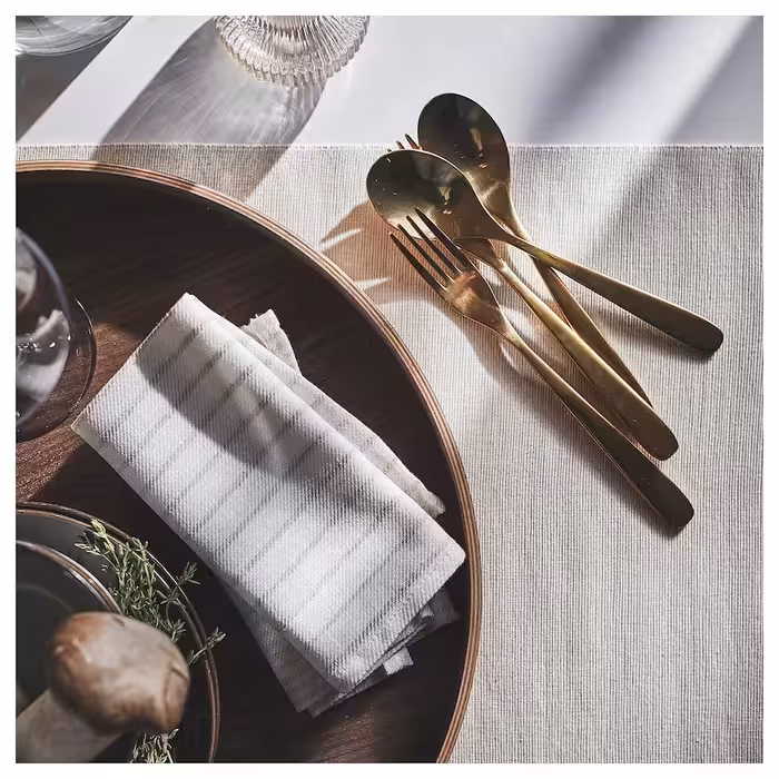  سرویس قاشق و چنگال 24 پارچه ایکیا مدل 804.744.53