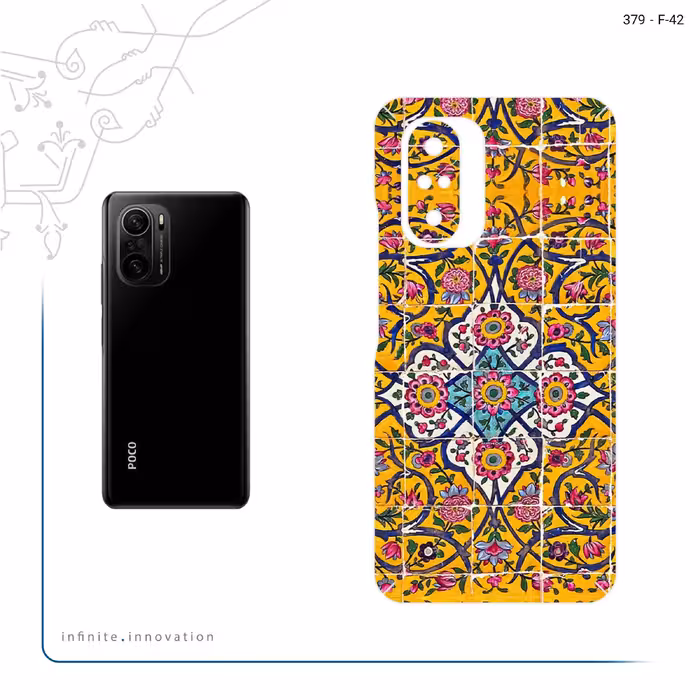 برچسب پوششی ماهوت مدل Iran Tile 10 مناسب برای گوشی موبایل شیائومی Poco F3 5G