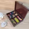 جعبه چای کیسه ای مدل یاس کد 28002