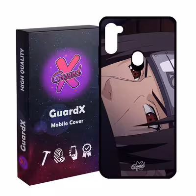 کاور گارد ایکس طرح Itachi Anime مدل Glass10475 مناسب برای گوشی موبایل سامسونگ Galaxy A11/M11