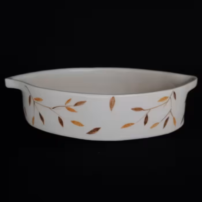 شکلات خوری سرامیکی هیوا طرح بته جقه مدل چکاوک کد 11025703