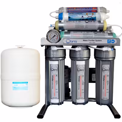 دستگاه تصفیه کننده آب اولانسی مدل CHROME A1035 به همراه فیلتر کد 01 مجموعه 4 عددی