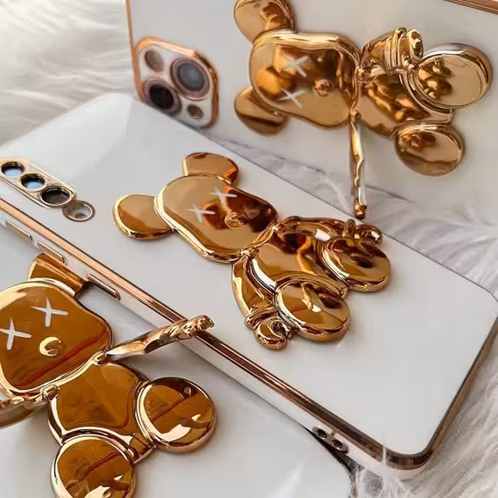 کاور مدل مای کیس خرسی مناسب برای گوشی موبایل اپل iphone 12 pro max