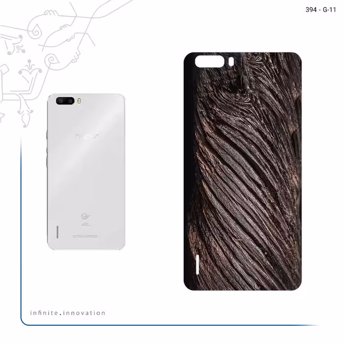 برچسب پوششی ماهوت مدل Wood Texture 9 مناسب برای گوشی موبایل آنر 6 Plus