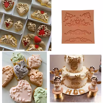 سیلیکون قالب گیری به گز مدل حاشیه