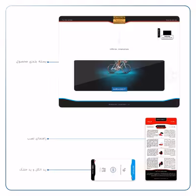 برچسب پوششی ماهوت مدل Road cycling مناسب برای تبلت سامسونگ Galaxy Tab A7 10.4 LTE 2020 T505