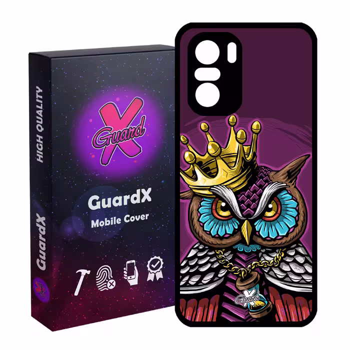کاور گارد ایکس طرح Owl مدل Glass10081 مناسب برای گوشی موبایل شیائومی Poco F3/MI 11X/MI 11X Pro/Redmi K40/K40 Pro