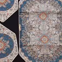 رومیزی ترمه گرم بالا