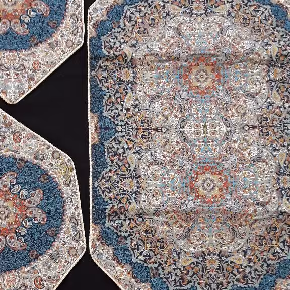 رومیزی ترمه گرم بالا