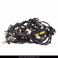 دسته سیم موتور پراید زیمنس دوگانه فن 2 دور با ایمو (کد SP12R67020) برند دناکو