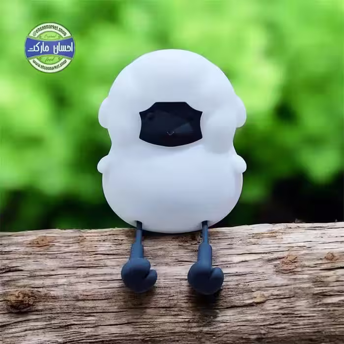چراغ خواب شارژی سیلیکونی ضربه ای گوسفند