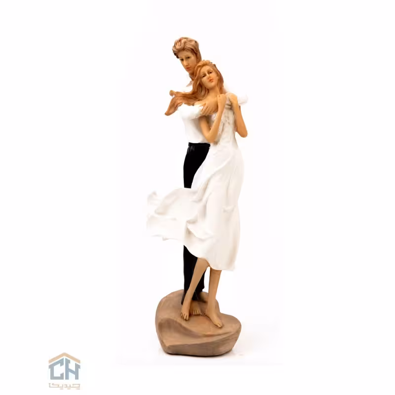 مجسمه زن و مرد گلدکیش مدل 4551