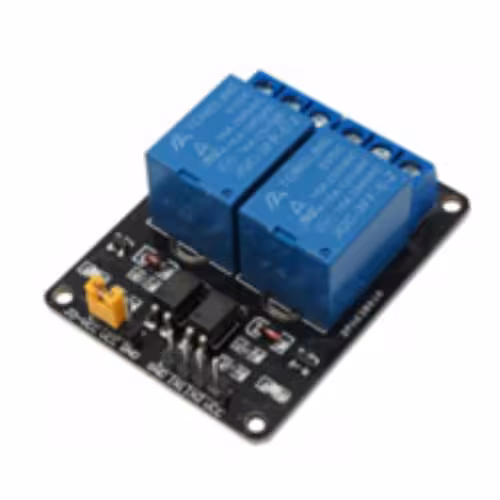 خرید و قیمت ماژول رله دو کاناله 5 ولت