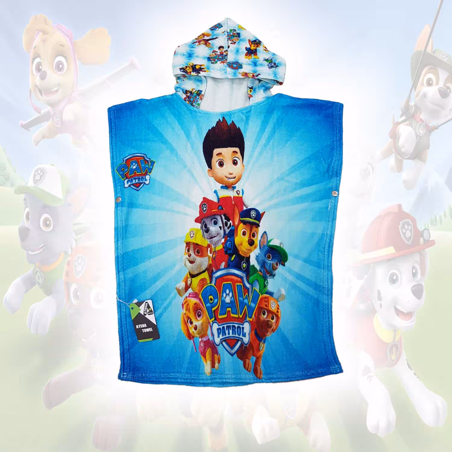 حوله پانچو کودک سگهای نگهبان آتنا